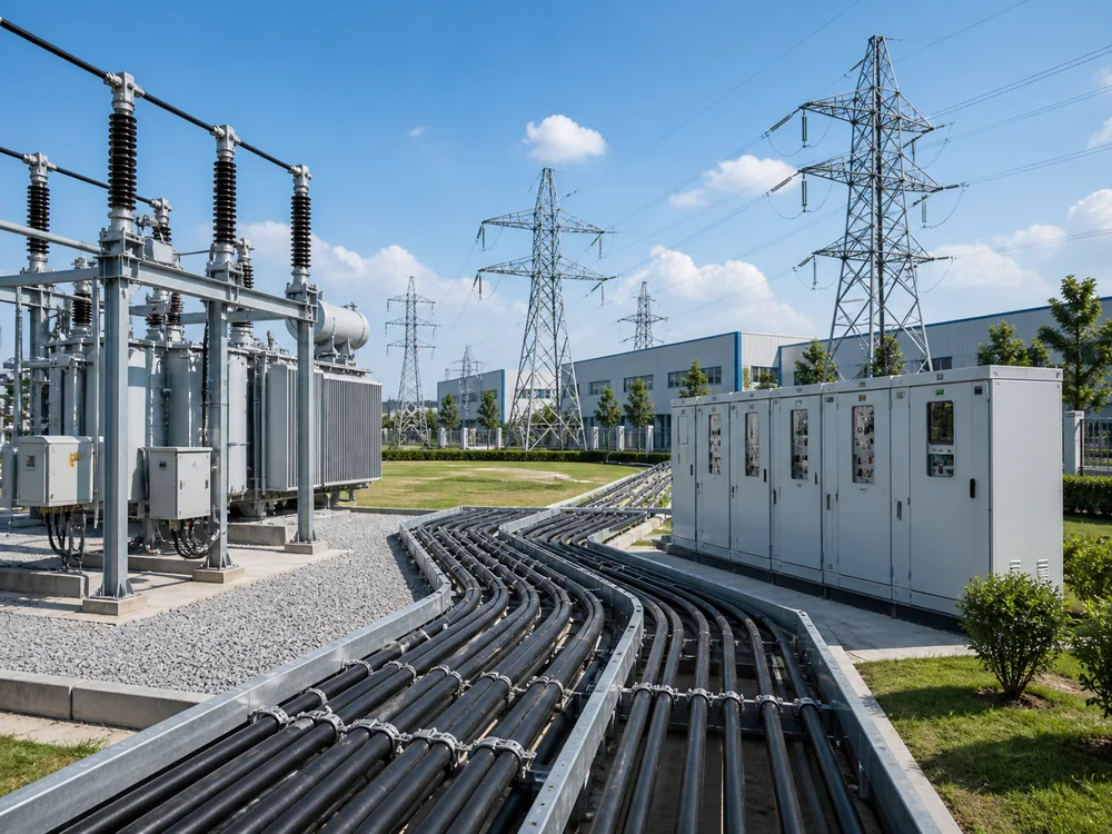 Power transmission and distribution infrastructure application